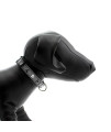 Casual Canine Reflective Pawprint Dog Collar - Gray